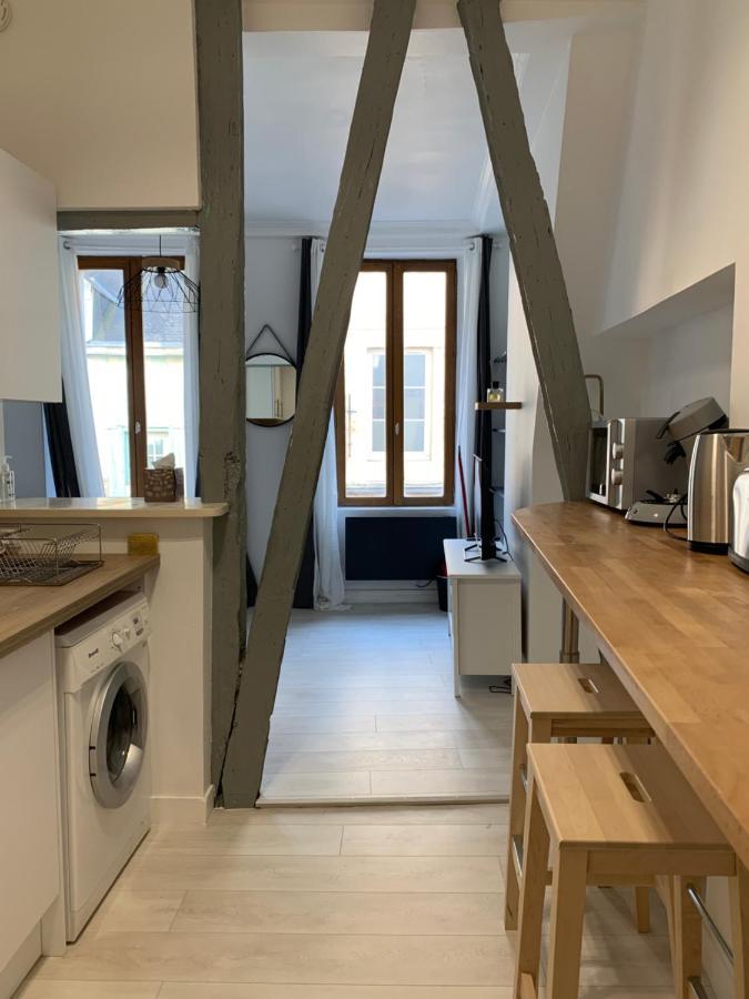 Charmant F2 Centre Ville De Rouen Leilighet Eksteriør bilde